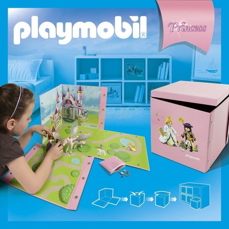 Playmobil Principesse 64603 - Scatola Portagiochi Contenitore + Porta Accessori