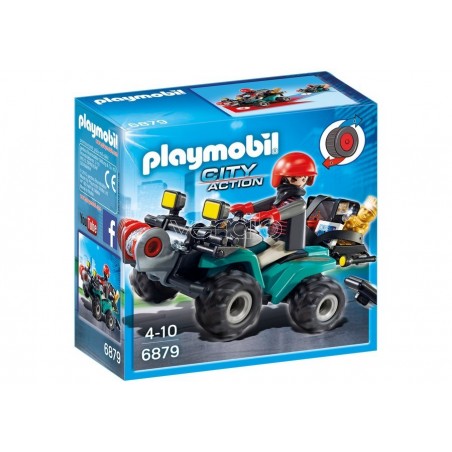 PLAYMOBIL 6879 - QUAD DEL BANDITO