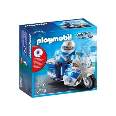 PLAYMOBIL 6923 - MOTO DELLA POLIZIA