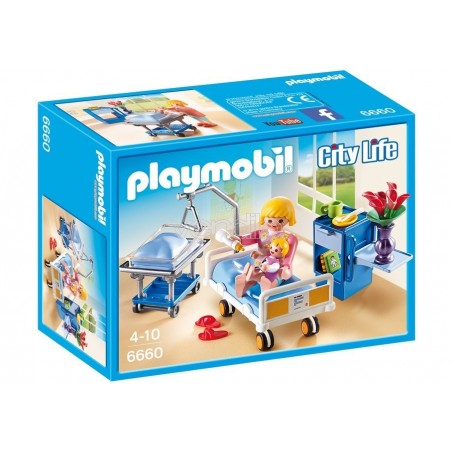 PLAYMOBIL 6660 - NURSERY CON MAMMA E NEONATO