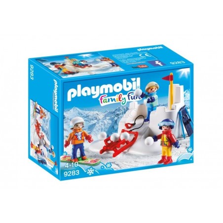 PLAYMOBIL 9283 - BATTAGLIA A PALLE DI NEVE