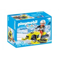 PLAYMOBIL 9285 - MOTOSLITTA