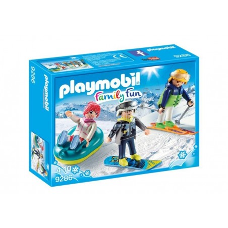 PLAYMOBIL 9286 - GIORNATA SULLA NEVE