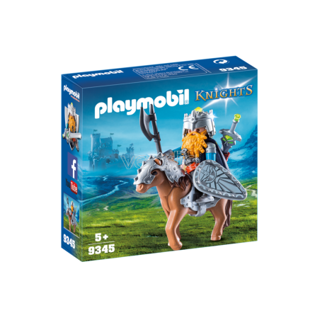 PLAYMOBIL 9345 - GUERRIERO CON CAVALLO CORAZZATO