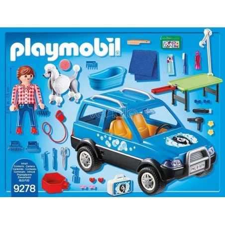 PLAYMOBIL 9278 - UNIT? MOBILE DI CURA DEI CANI