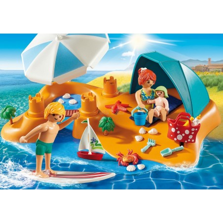 PLAYMOBIL 9425 - FAMIGLIA IN SPIAGGIA