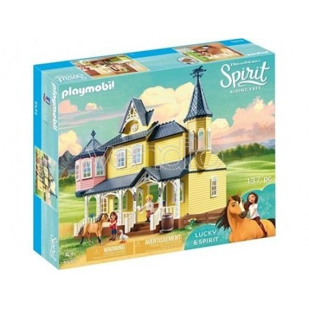 PLAYMOBIL SPIRIT 9475 - CASA DI LUCKY