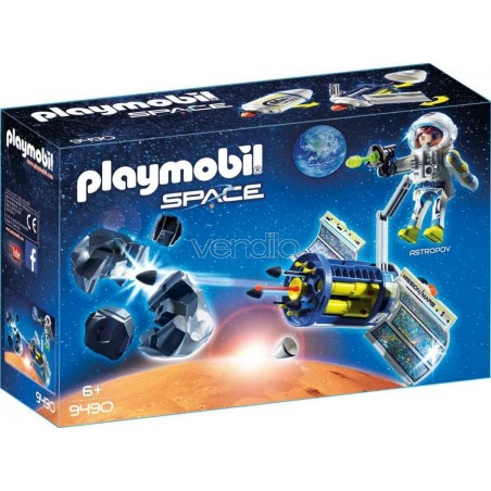 PLAYMOBIL SPACE 9490 - SATELLITE DISTRUGGI METEORITI