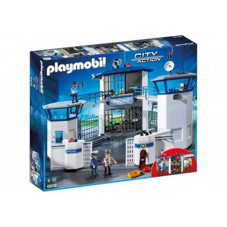 PLAYMOBIL 6919 - STAZIONE DELLA POLIZIA CON PRIGIONE