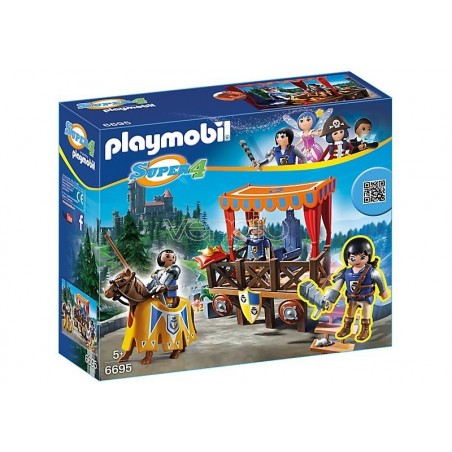 PLAYMOBIL 6695 - TRIBUNA REALE CON ALEX