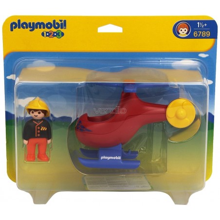 Playmobil 6789 - Elicottero dei Pompieri