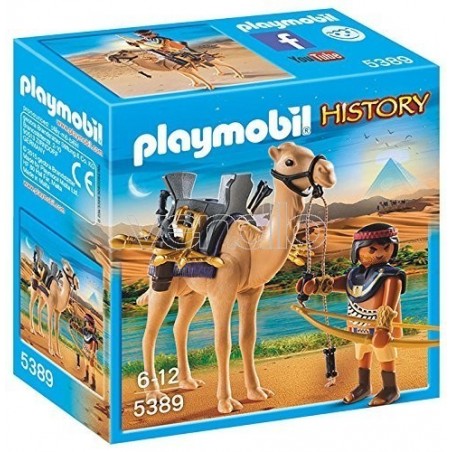 PLAYMOBIL 5389 - GUERRIERO EGIZIO CON CAMMELLO