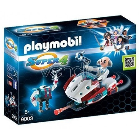 Playmobil 9003 - Skyjet con Dottor x e Robot