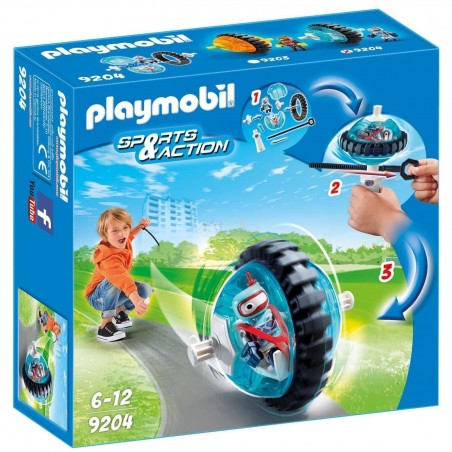 PLAYMOBIL 9204 - SPEED ROLLER BLU CON ROBOT